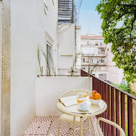 Apartment Graca Break With Balcony Lissabon